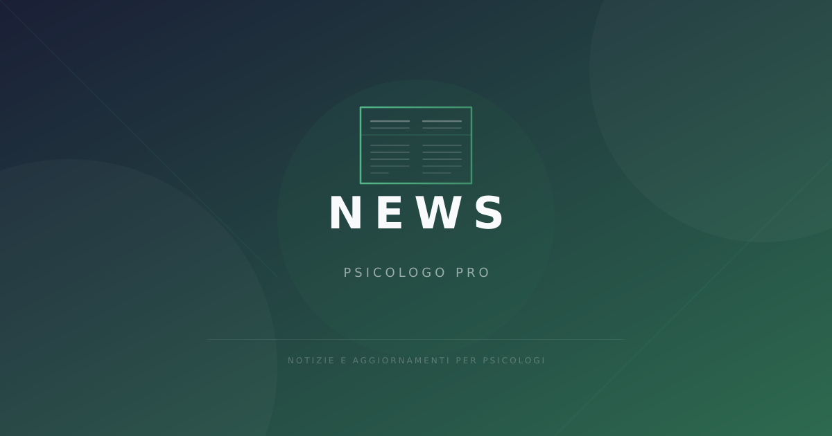 Psicologo Pro — News